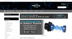 Desktop Screenshot of frozenqshop.com